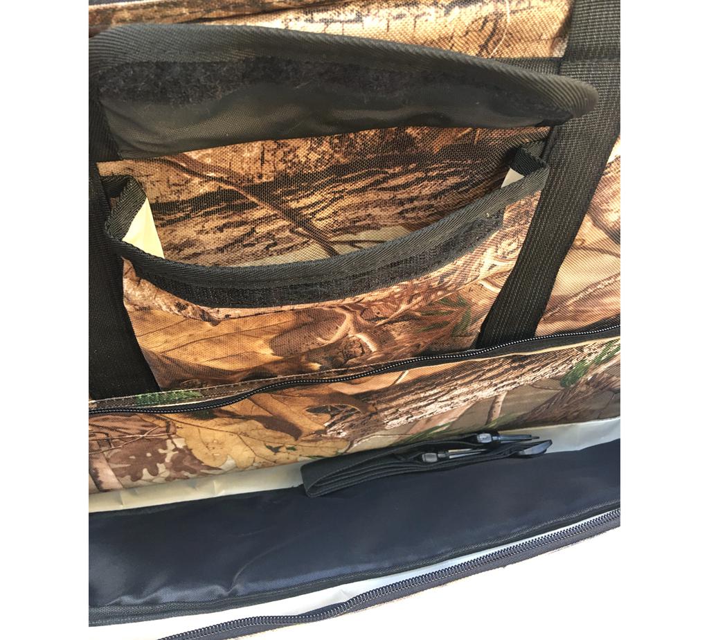 New Compound Bow bag Archery Arrow Carry Bag Case with ARROW HOLDER Black/Camo