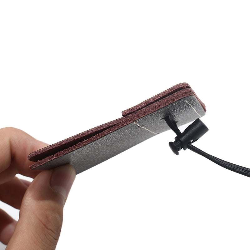 Archquick Archery Cow Leather Barbow Finger Tab Hunting Shooting Protection Gear