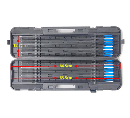 Heavy Duty Arrow Storage Case Archery Arrow Quiver Compound Recurve Bow Longbow