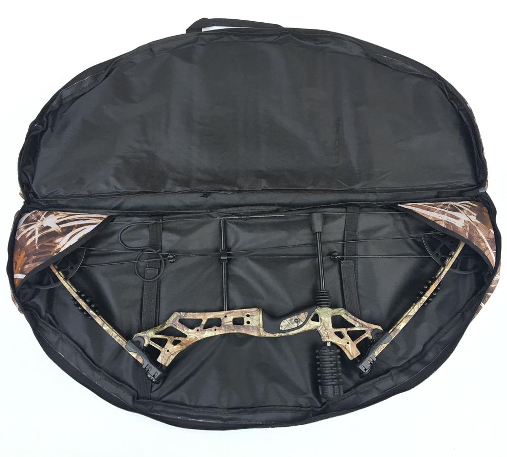 Compound Bow bag Archery Arrows Carry Bag Case with ARROW HOLDER Black ...