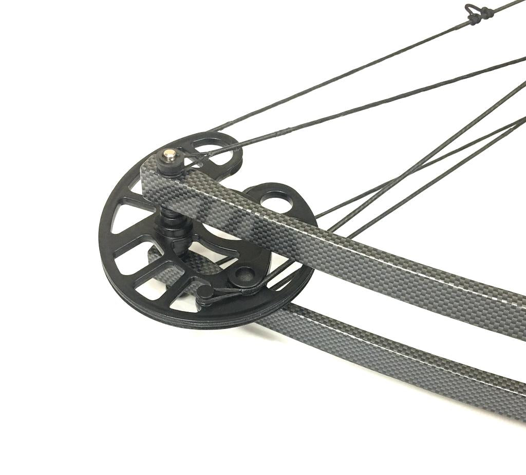 JunXing Triangle Compound Bow Archery Hunting Target Shooting Right Left Hand 50lbs