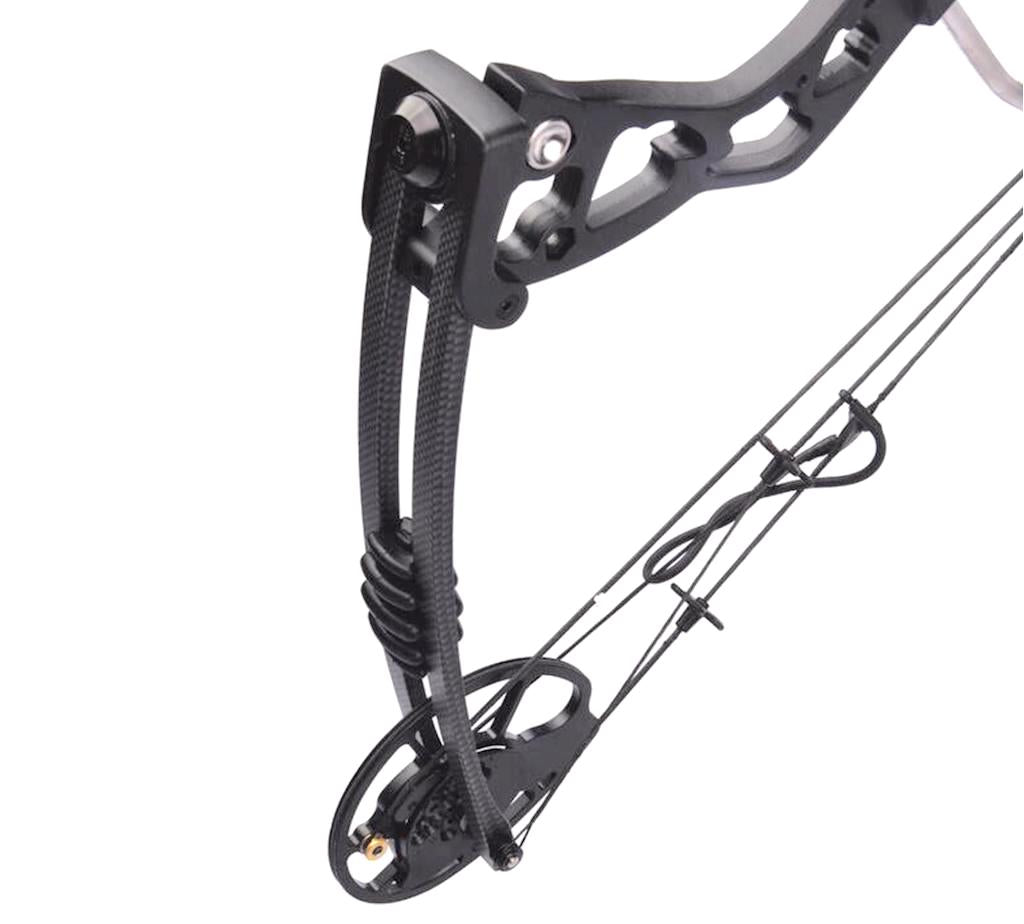 Junxing M1215 30-70lbs Compound Bow KIT Archery Bow HUNTING Package Black Camo