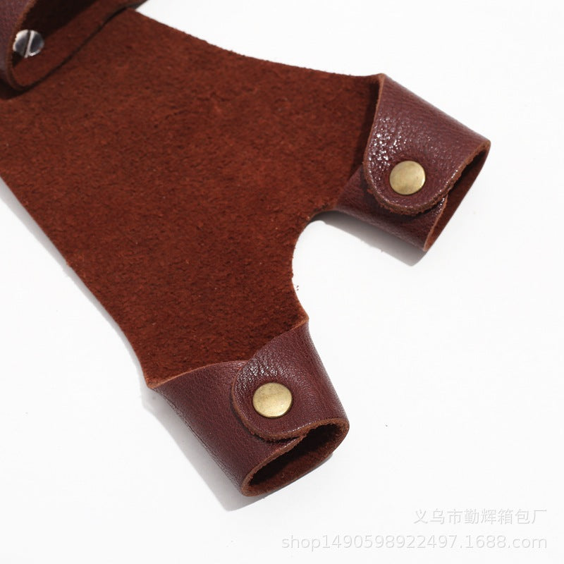 Archquick Shooting Glove 2 Finger Protect Gloves Traditional Recurve Long Bow