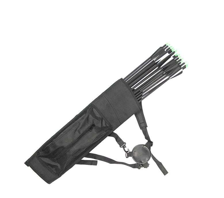 New Archery Arrow Holder Back Shoulder Quiver Compound Recurve Hunting Bow Bag