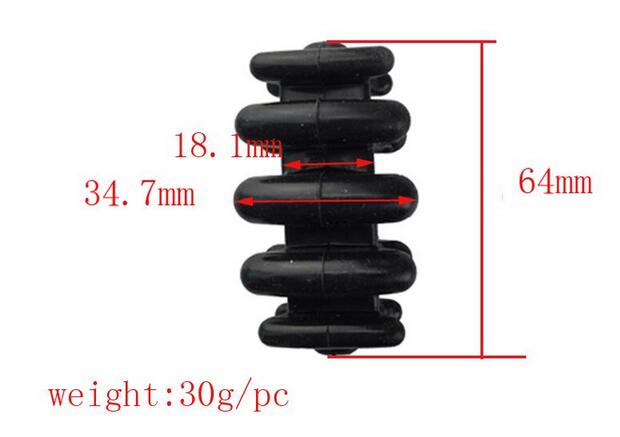 2x Compound Bow Limbs Damper Archery stabilizer damper Silencer Hunting Target