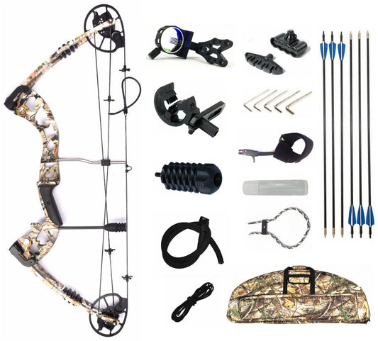 Junxing M125 30-70lbs Compound Bow KIT Archery Bow HUNTING Luxury Package