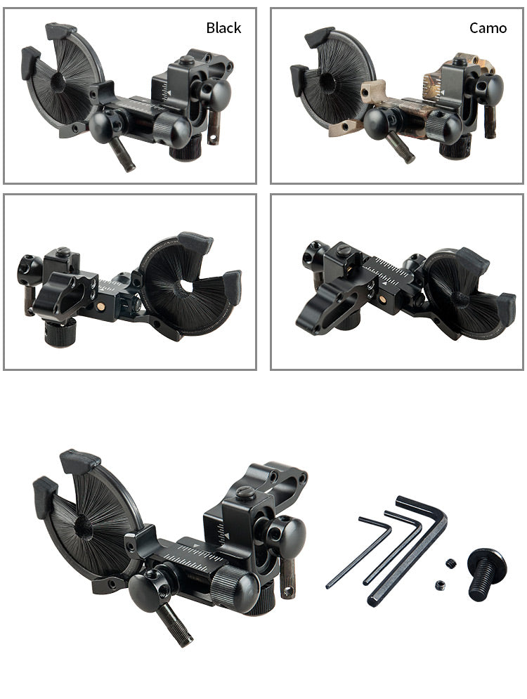 ARCHQUICK Full brush arrow rest for compound bow Tool-less design
