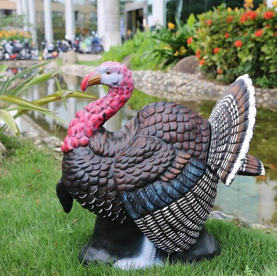 Archery Target Practice Decoy PU Double Sided Core Broadhead 3D Turkey Target