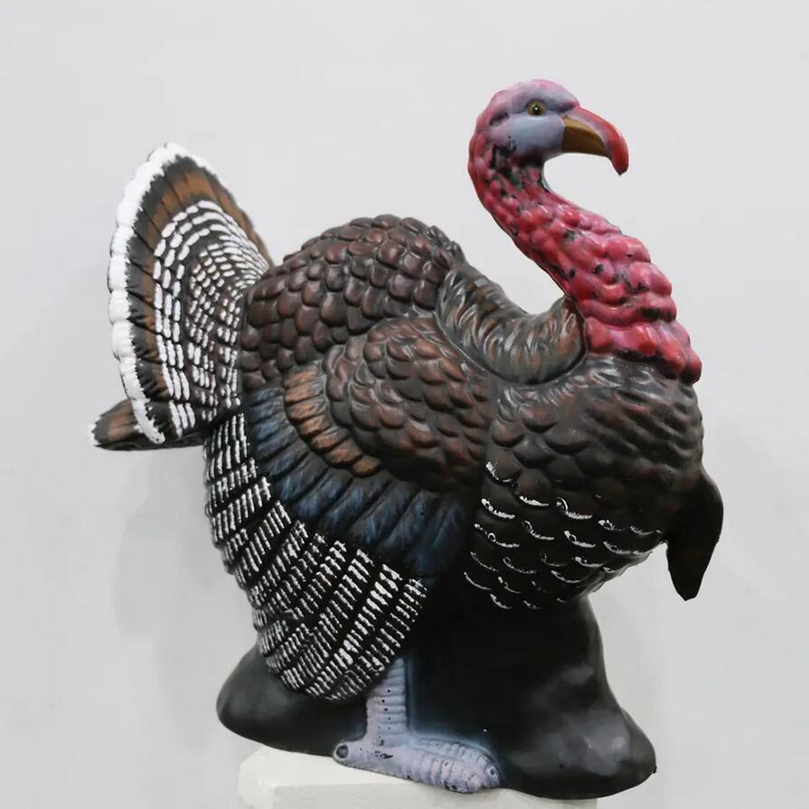 Archery Target Practice Decoy PU Double Sided Core Broadhead 3D Turkey Target