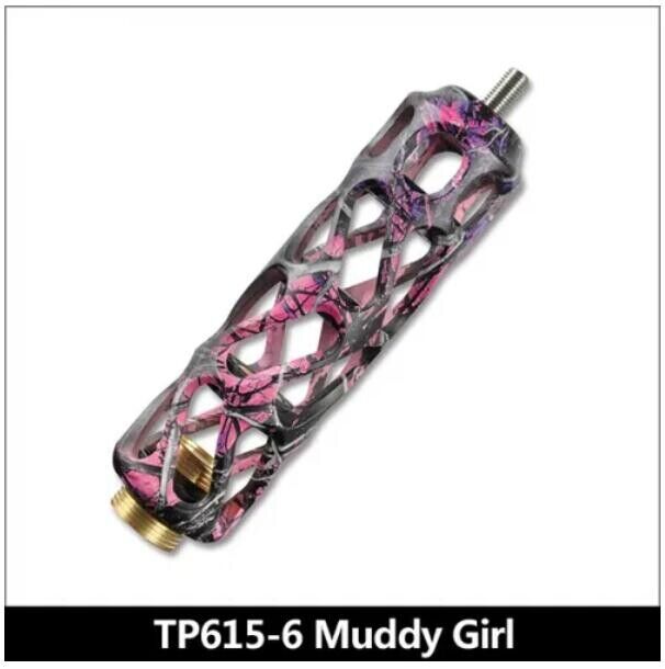 TP Compound Bow Stabilizer 6" for Hunting Target Black Camo TP615-6