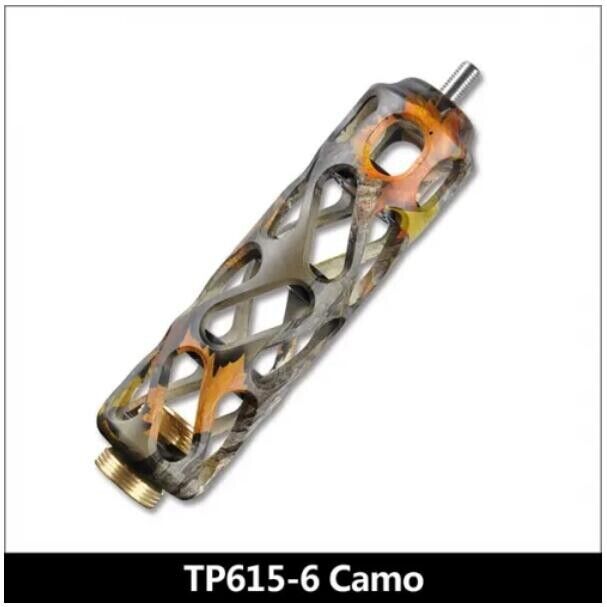 TP Compound Bow Stabilizer 6" for Hunting Target Black Camo TP615-6