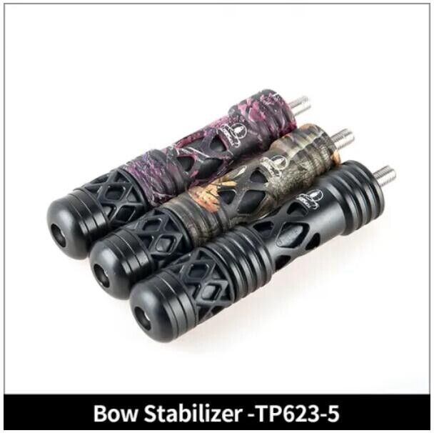 TP Compound Bow Stabilizer 5" for Hunting Target Black Camo TP623-5