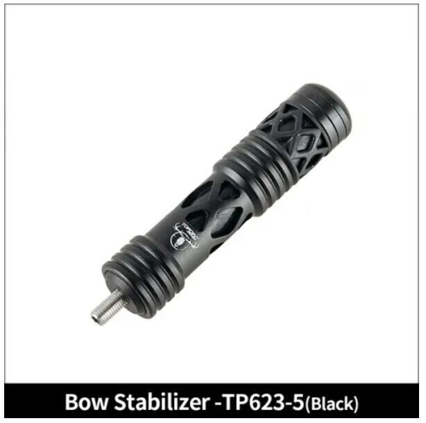 TP Compound Bow Stabilizer 5" for Hunting Target Black Camo TP623-5