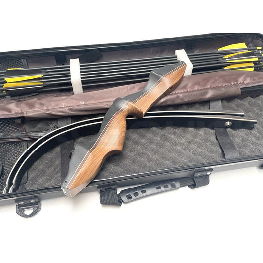 AAP Archery  ILF Recurve Hunting Bow 30-60lbs RH  & LH for Hunting Target