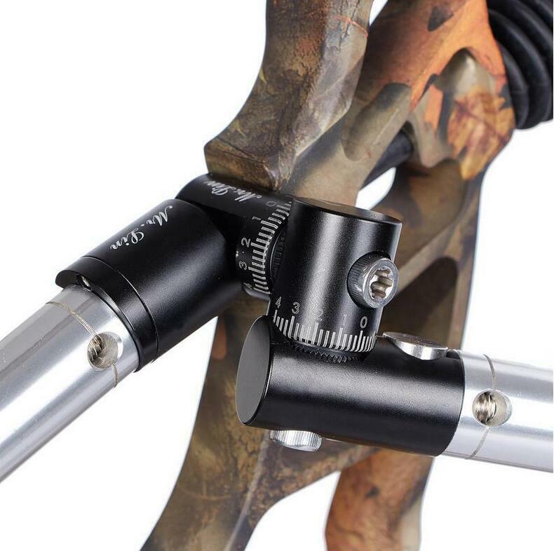 Archery Stabiliser Adjustable V-Bar Mount single sided / double sided V-Bar